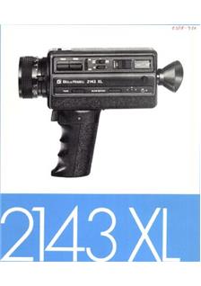 Bell and Howell 2143 manual. Camera Instructions.
